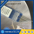 wc20 tungsten electrode in welding rods 2.0*150mmTungsten electrodes for Low current DC welding